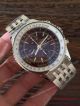 2017 Swiss Knockoff  Breitling 1884 Chronometre Navitimer Watch Stainless Steel Coffee plane Dial  (2)_th.jpg